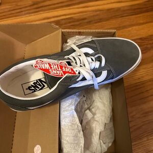 Vans Old Skool Sneakers in Black and White